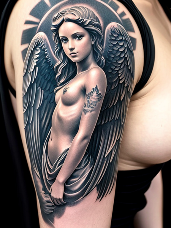 32 Statue Tattoo Designs You Can't Miss - YouTube