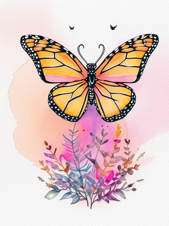 Pink Butterfly Vector Art, Icons, and Graphics for Free Download