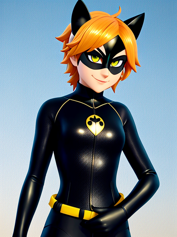 Chat noir from miraculous lady bug - OpenDream