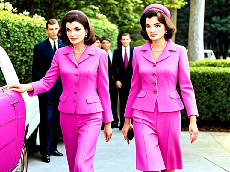 Jackie Kennedy Pink Suit Opendream 