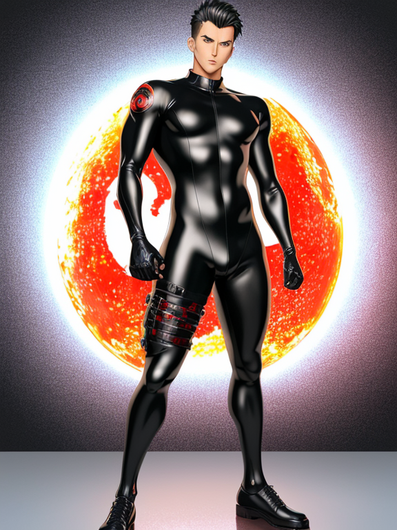 Anime male, latex body suit 4k, ful - OpenDream