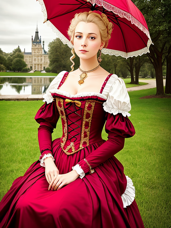  Renaissance Dress for Women, Womens Marie Antoinette
