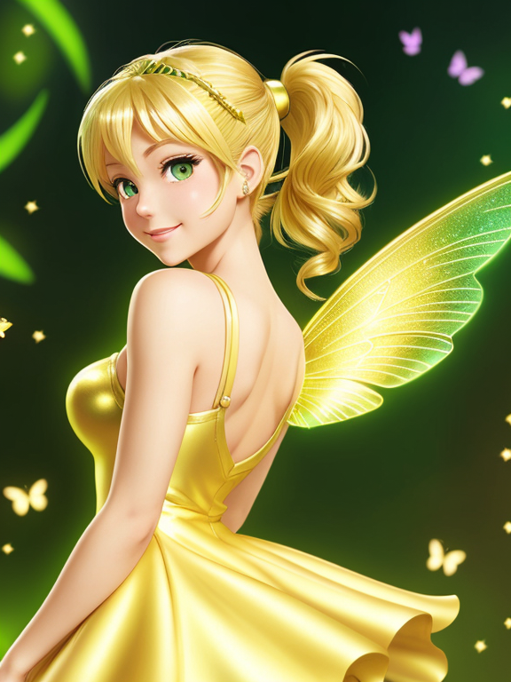 Tinker Bell Anime Transparent, HD Png Download , Transparent Png Image -  PNGitem