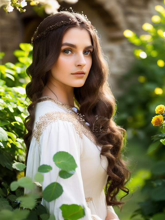 medieval woman, age 20, innocent li... - OpenDream