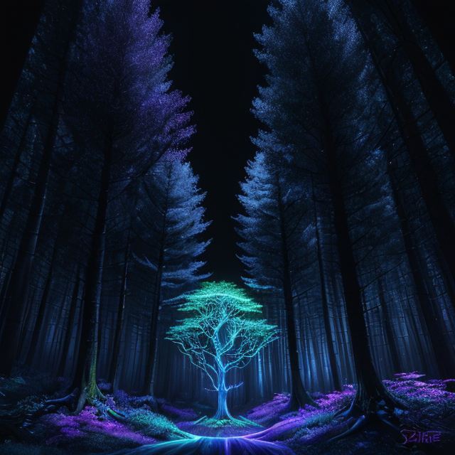 Dark forest  Behance :: Behance