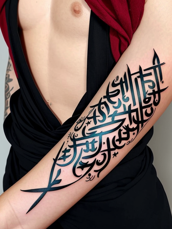 Modern Arabic Calligraphy By eje Studio® | Calligraphy tattoo, Arabic  calligraphy tattoo, Arabic calligraphy fonts