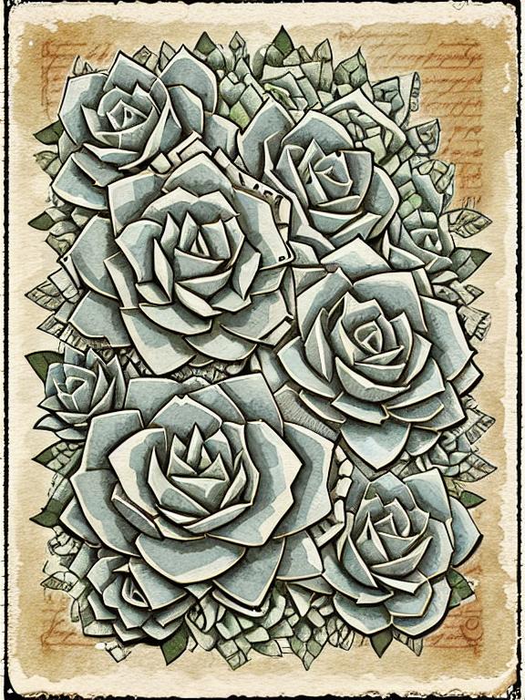 Tinsley Tattoos Tattoo Vintage Rose On Sale!