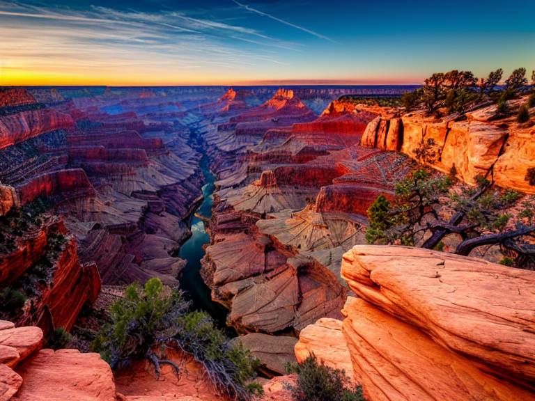 Breathtaking View Of Grand Canyon Wallpaper Mural - Murals Your Way