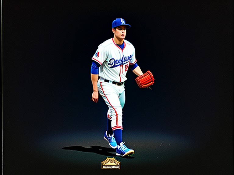Shohei Ohtani, Baseball, Loteria Cards, Los Angeles Dodgers