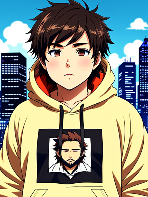anime profile picutre of a boy with - OpenDream
