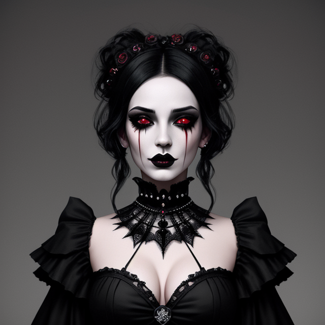 Red and black makeup :: Behance