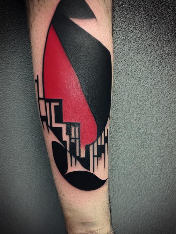 Cubism Tattoo | Barcelona Mannequin by Salvador Dail done by… | Flickr
