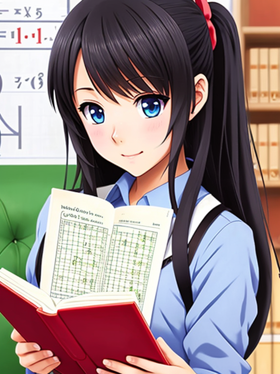 Anime Math Woman - Imgflip