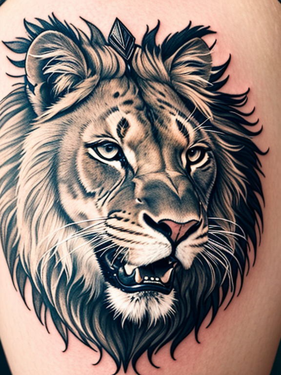 Pin by LittleAugust M Sousa on LeaoJuda | Lion drawing, Lion tattoo design,  Lion head tattoos