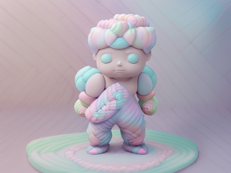 thor dragon ball , standing character, soft smooth lighting, soft pastel colors, Scottie young, 3d blender render, polycount, modular constructivism, pop surrealism, physically based rendering, square image, Tiny cute