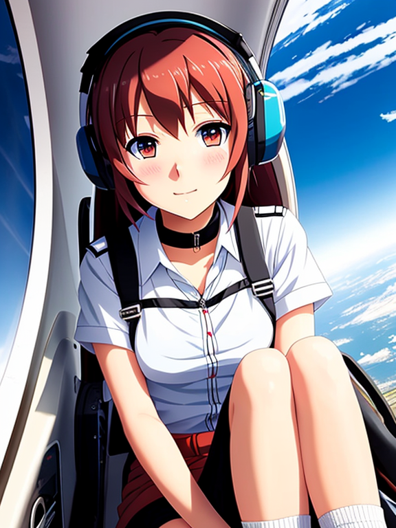 Subdued Fangirling: The Pilot's Love Song First Impressions--Anime Flying  School