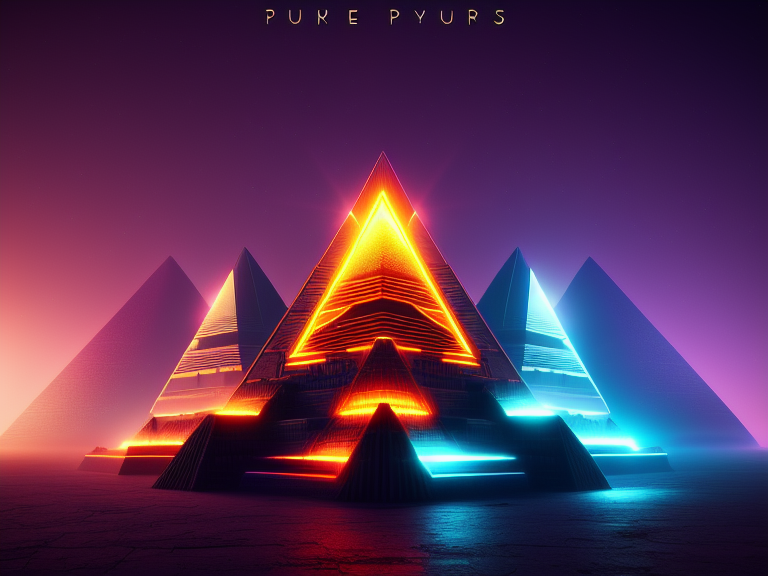 cyber-punk pyramids, Stunning, Eleg... - OpenDream