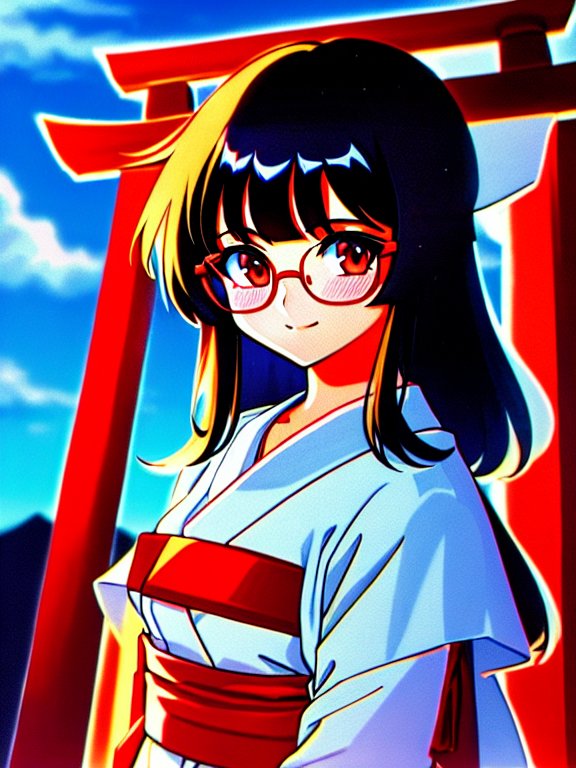 Anime Shrine HD Wallpaper by 防人