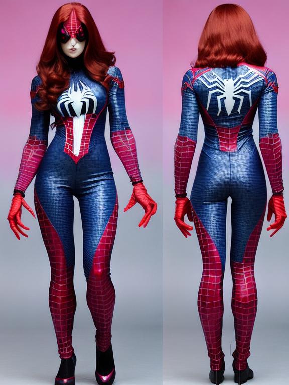 Spider Woman Costume. Custom Made. 