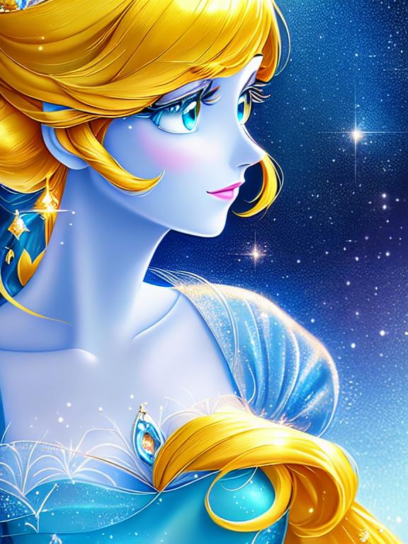 Cinderella | ディズニープリンセスのアート, ディズニーの描き方, アニメ 王女