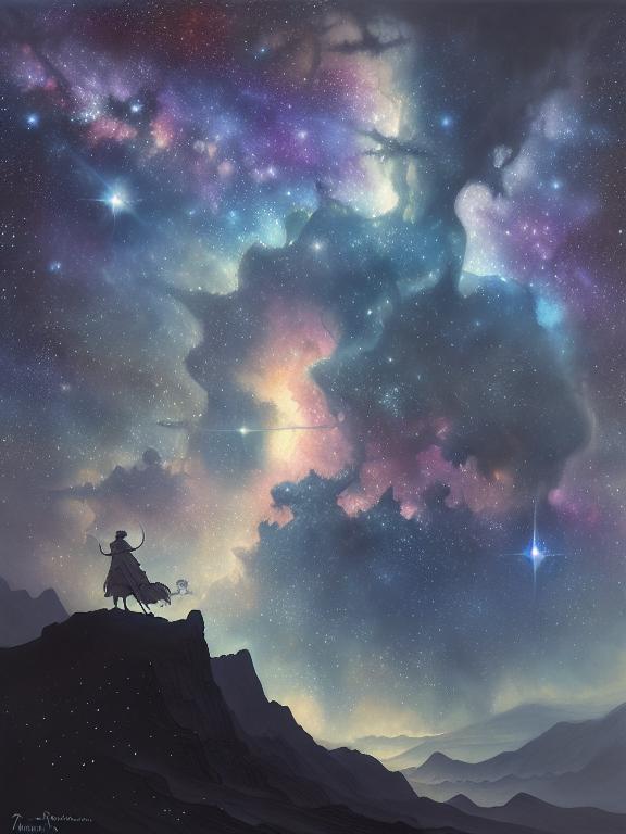 Mysterious Night Sky